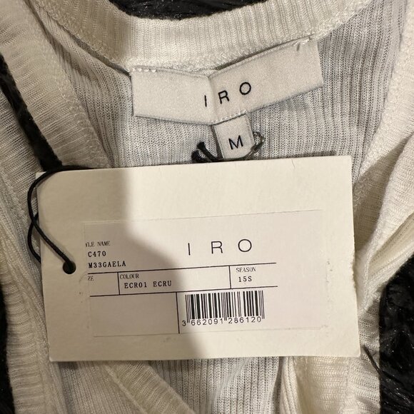 IRO White Dress - Size Medium NWT - Picture 4 of 4